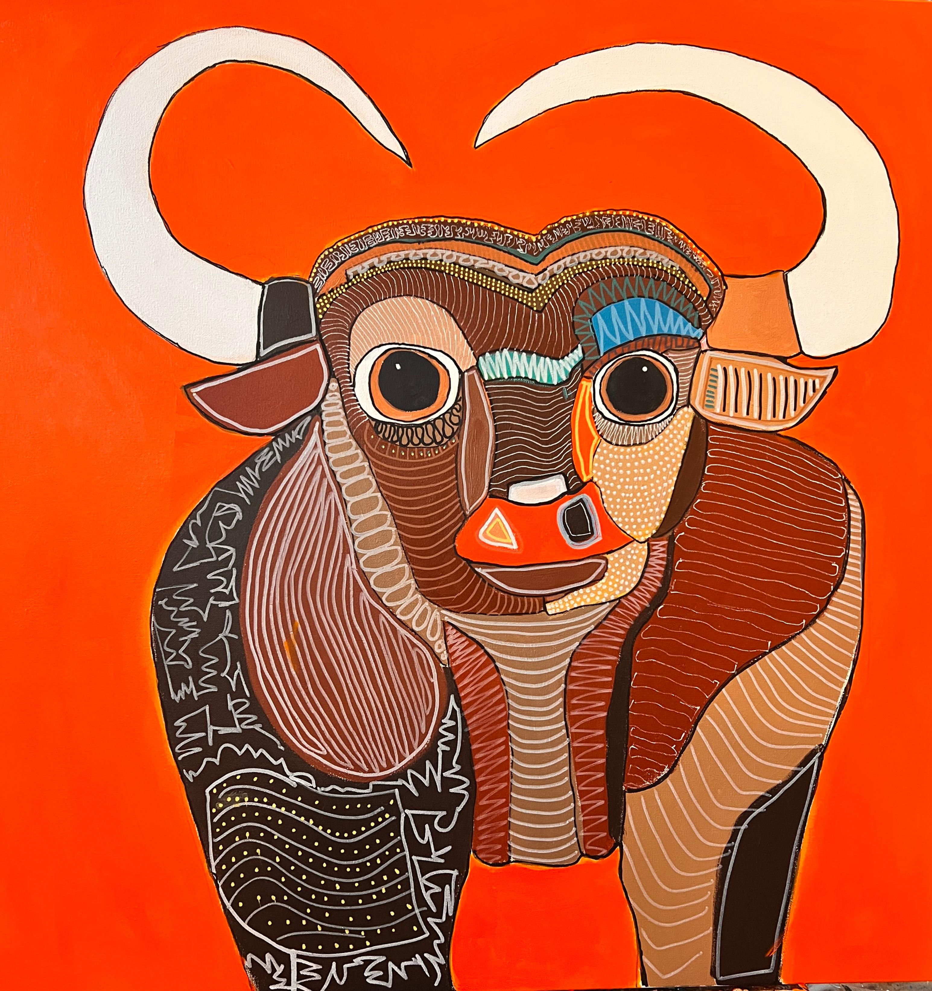 « Architecte » - Acrylique sur toile