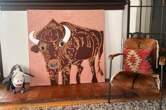 "Bella the Buffalo" - Acrylic on Canvas