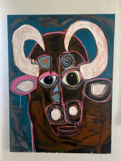 «Bernard el Toro» - Acrílico sobre lienzo