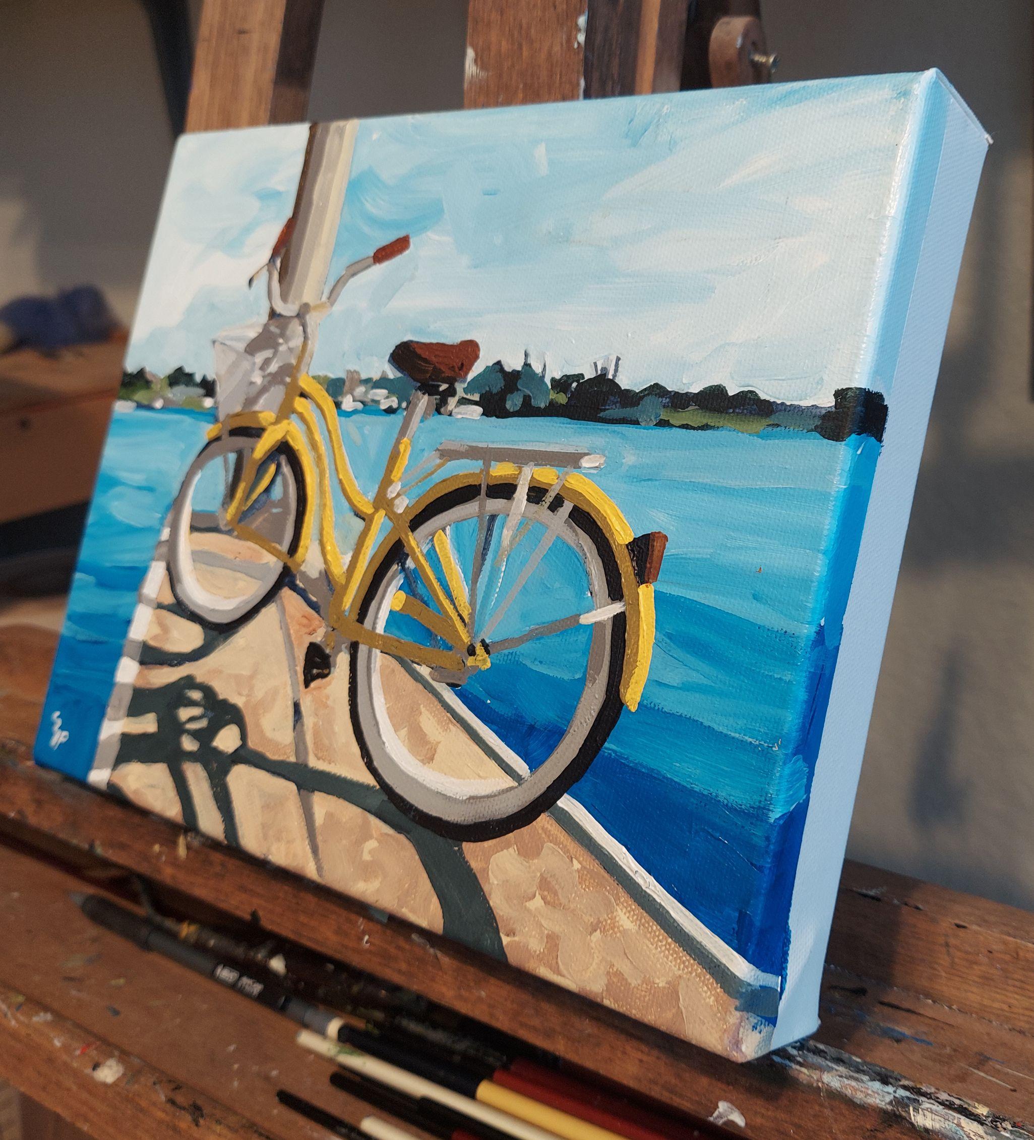 bike painting ideas