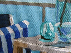Cerulean Sea, Painting, Acrylic on Canvas