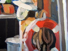 Fish Camp, Painting, Acrylic on Canvas