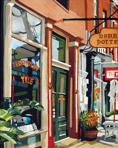 Stroll magazine, peinture sur toile