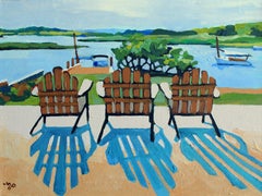 On Deck, Painting, Acrylic on Canvas