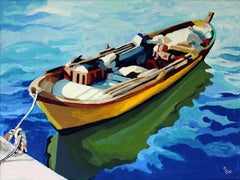 Slow Boat, Painting, Acrylic on Canvas