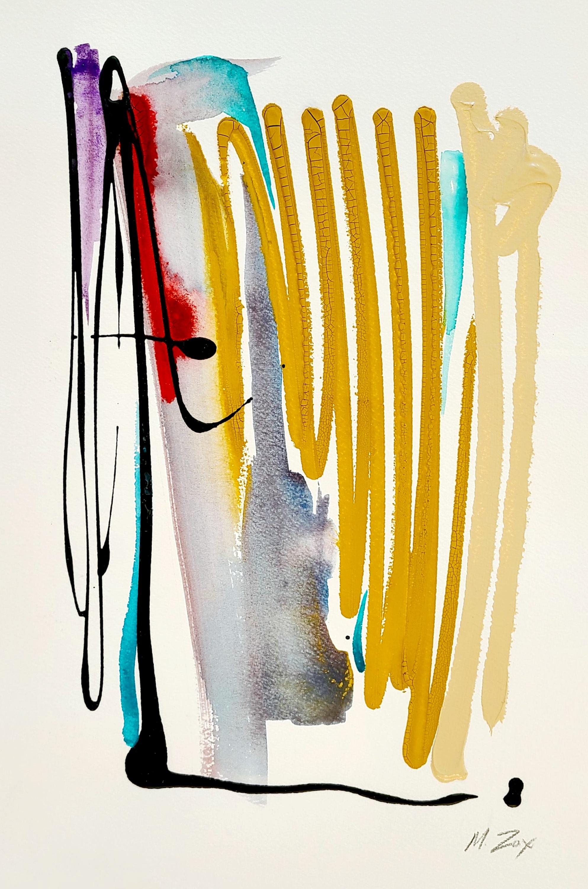 Melinda Zox Abstract Painting - Untitled X