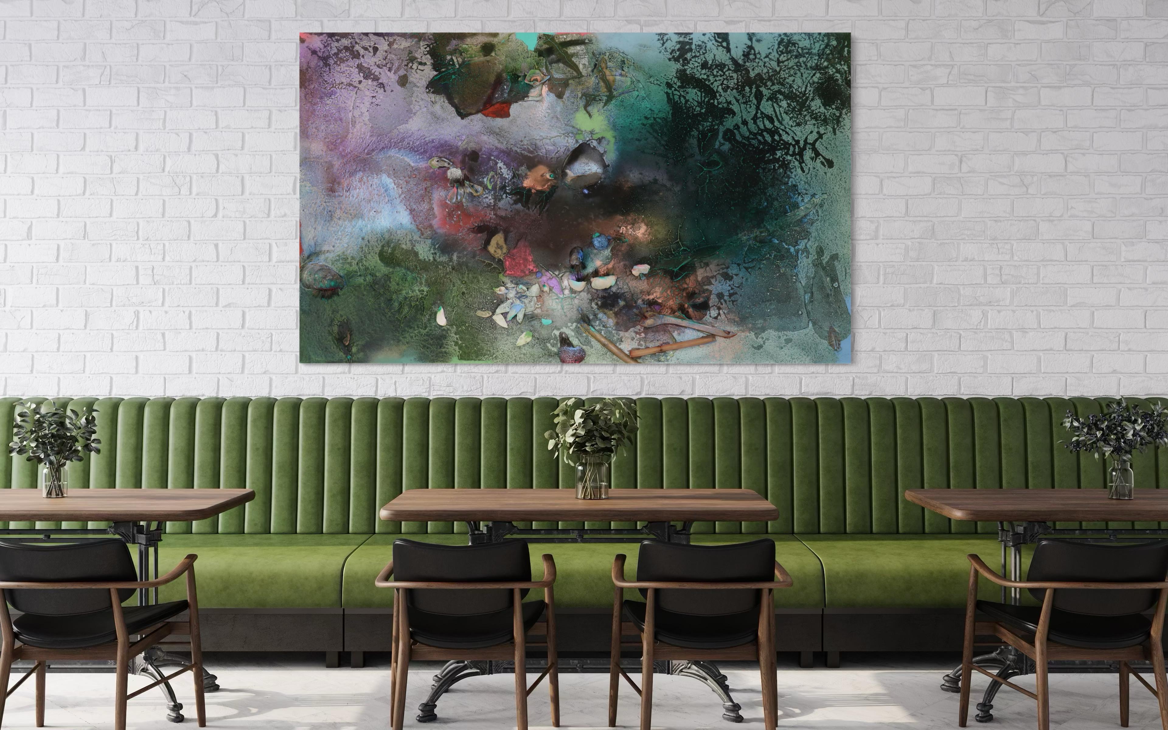 At Sea Between Fossils and Satellites 13 (texture, organic, biophilic, sand) For Sale 1