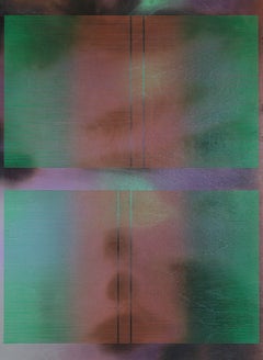 CSW 2024.1  (mystic spectrum emerald astro dust veil grid optical painting)