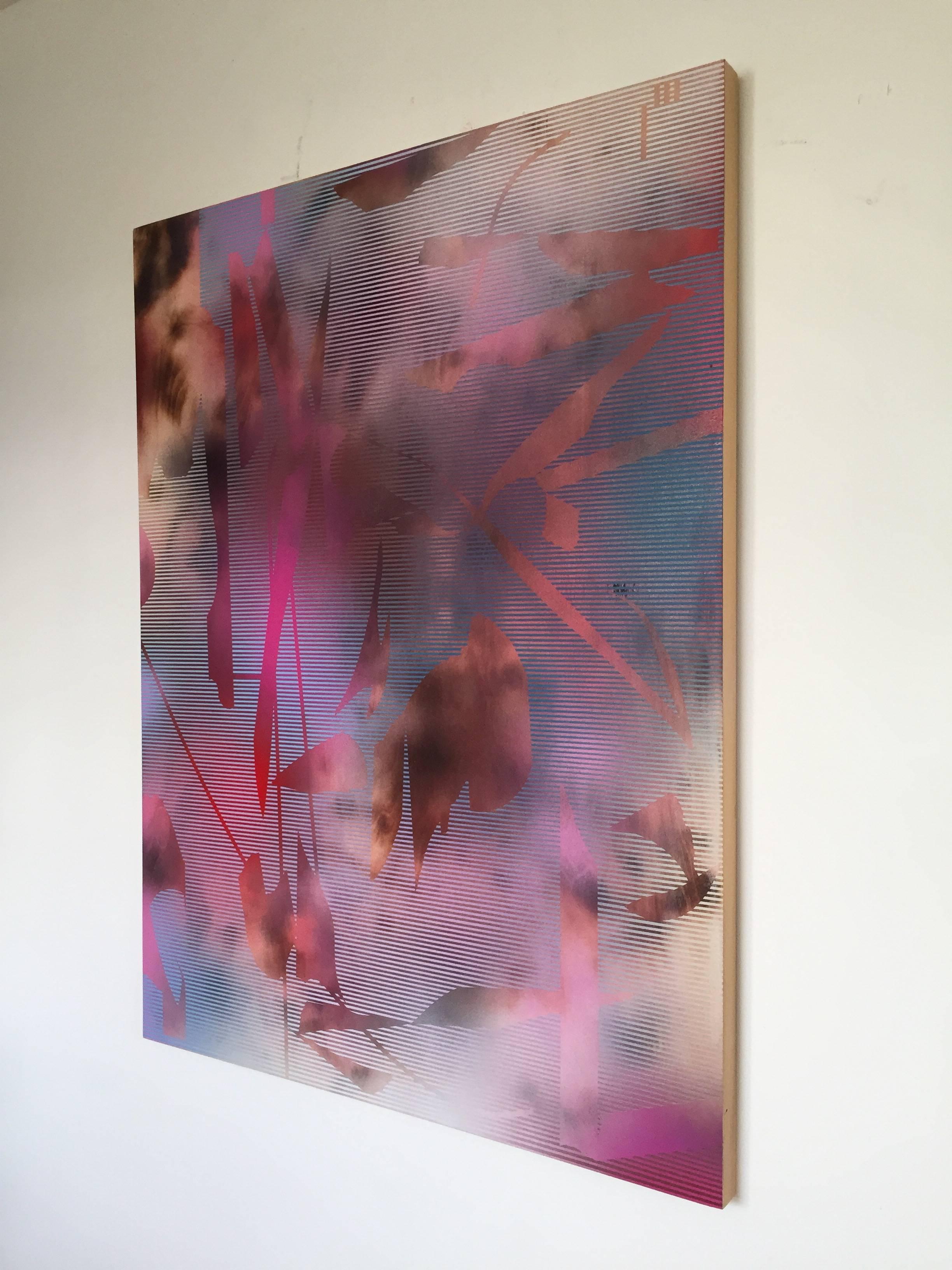 <p>Artist Comments<br />I have been engaging my work with notions of repetition, graffiti and blur derived from the pictorial works of artists Jack Whitten, Sterling Ruby and Gerhard Richter. A synthesis of these interests is materializing in this