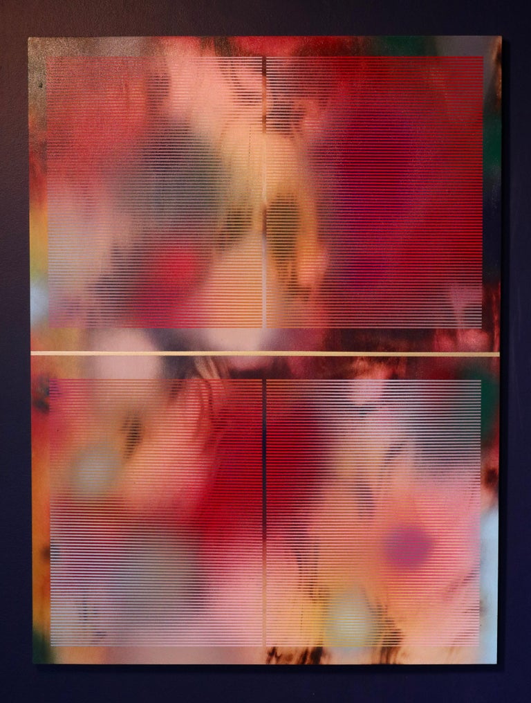 Melisa Taylor Metzger In City And In Forest 38 Grid Painting