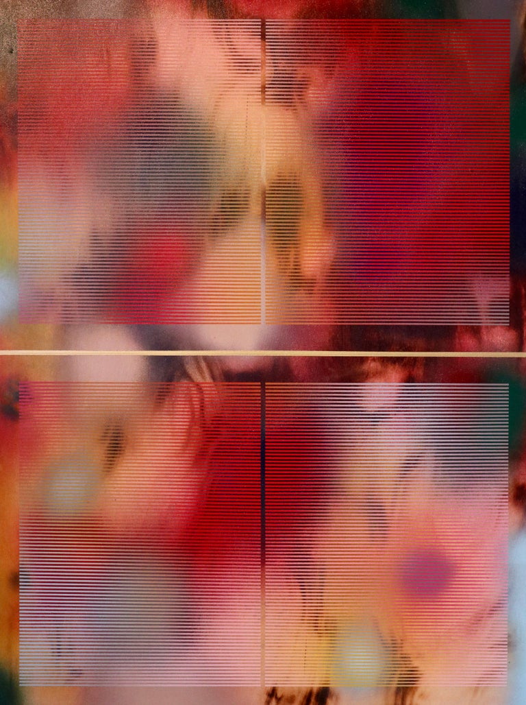 Melisa Taylor Metzger In City And In Forest 38 Grid Painting