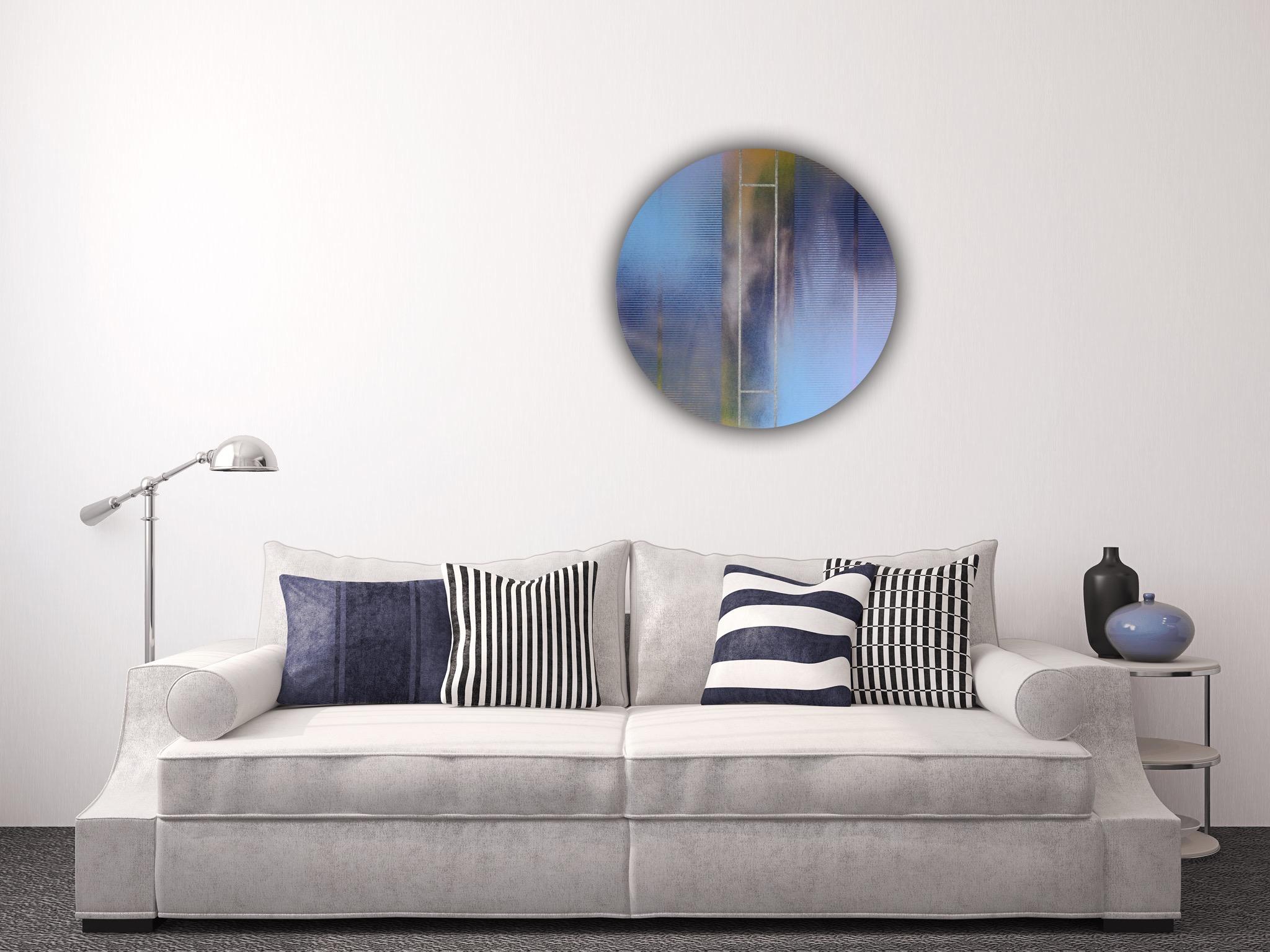 round wood panel for painting