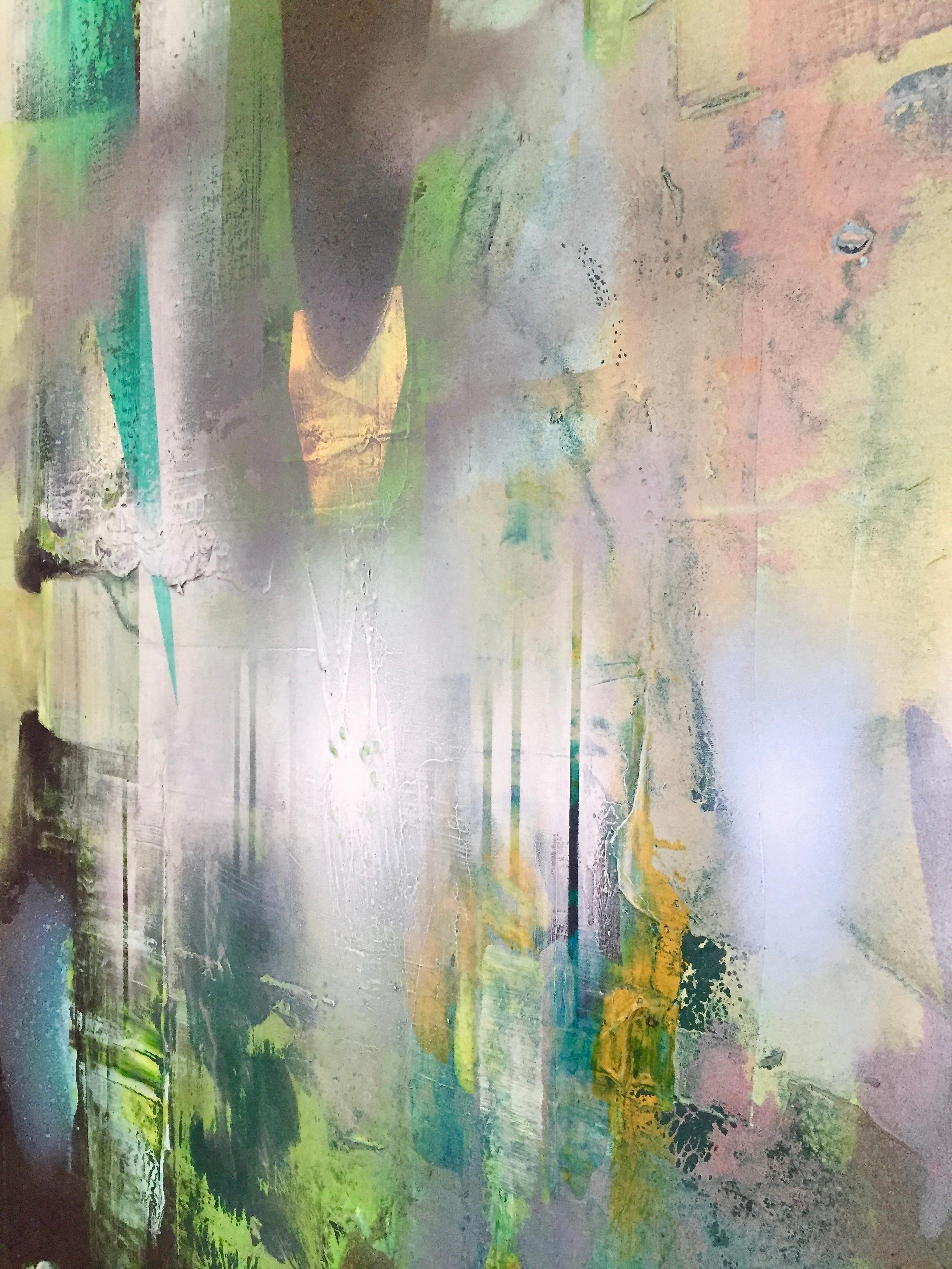 Petrichor 1 - Abstract Painting by Melisa Taylor Metzger