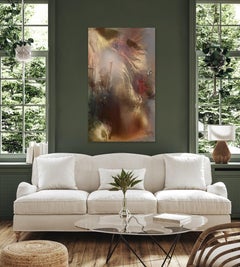 Rift Valley, sonde 7 (texture sabbia tela astratta oro Terra ruggine rosso verde)