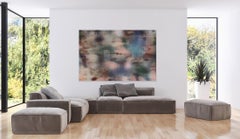 Screen 2023.10 (grid painting abstract wood contemporary nature optical)