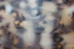 Ombre 7 (tableau grille abstrait bois contemporain motifs organiques optique)