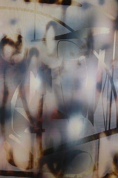 Screen 2023.8 (grid painting abstract wood contemporary organic motifs optical)