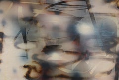 Screen 2023.8 (grid painting abstract wood contemporary organic motifs optical)