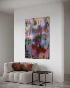 Screen 2025.1  (grid vibrant grid painting abstract plywood nature optical )