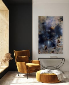 Screen tbd5  (abstract grid wood painting contemporary neutrals natural motifs)