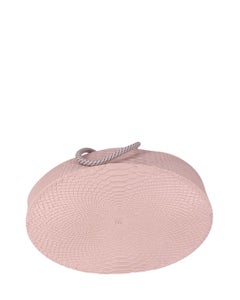Melissa + Baja East Collaboration Rubber Bucket Bag in Blush Pink