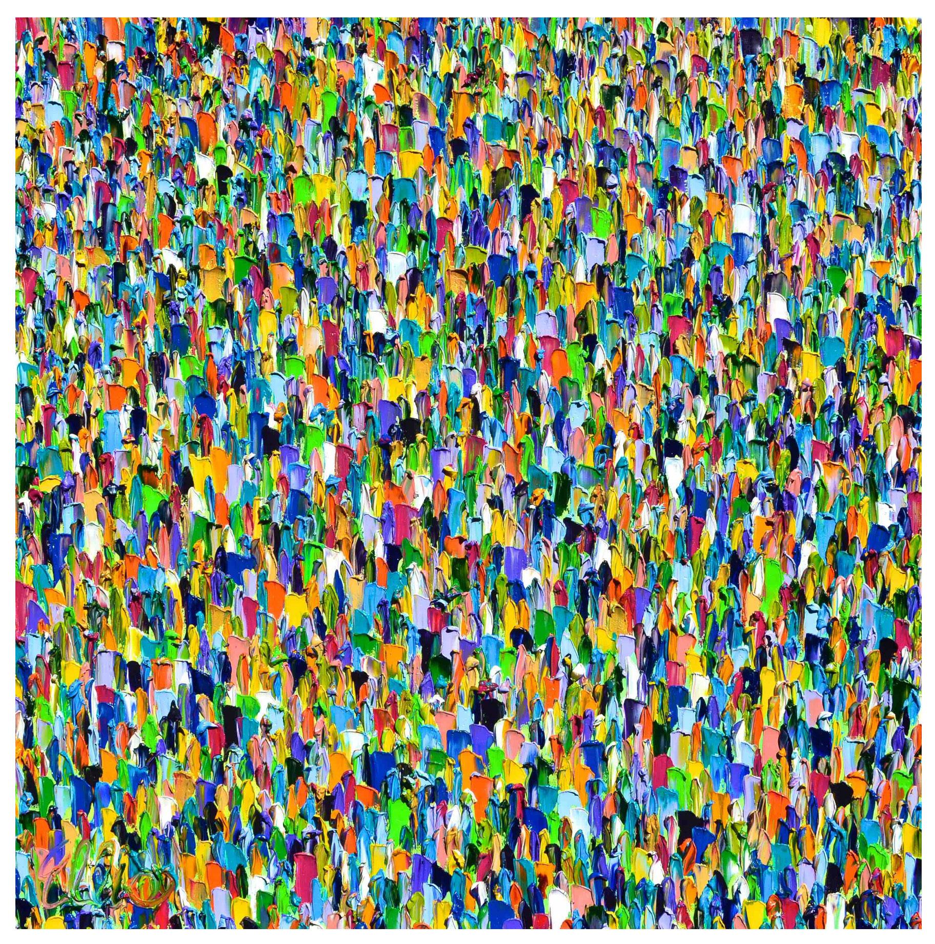 Melissa Ellis Abstract Painting - Parade