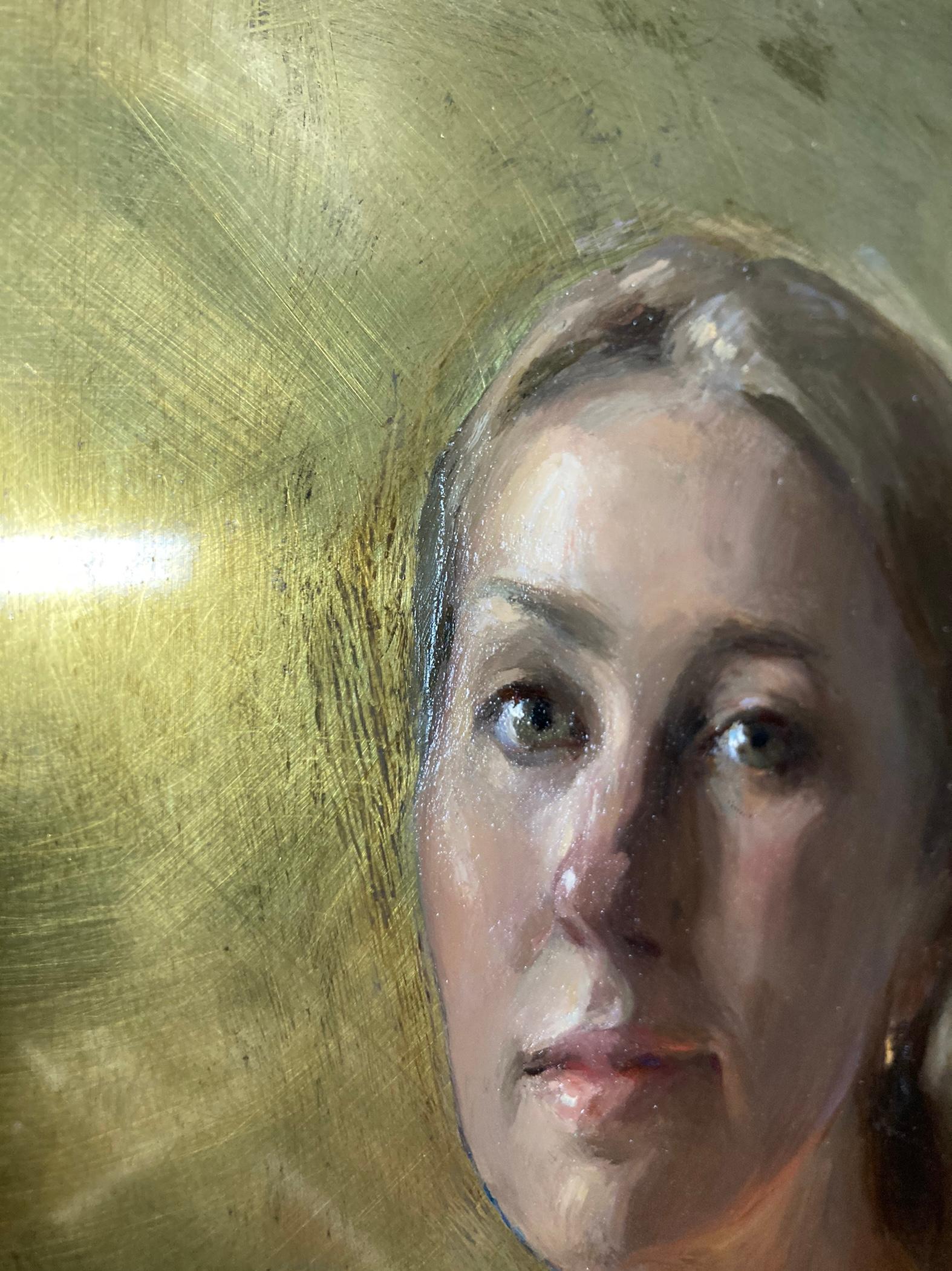 Golden - Impressionist Painting by Melissa Franklin Sanchez