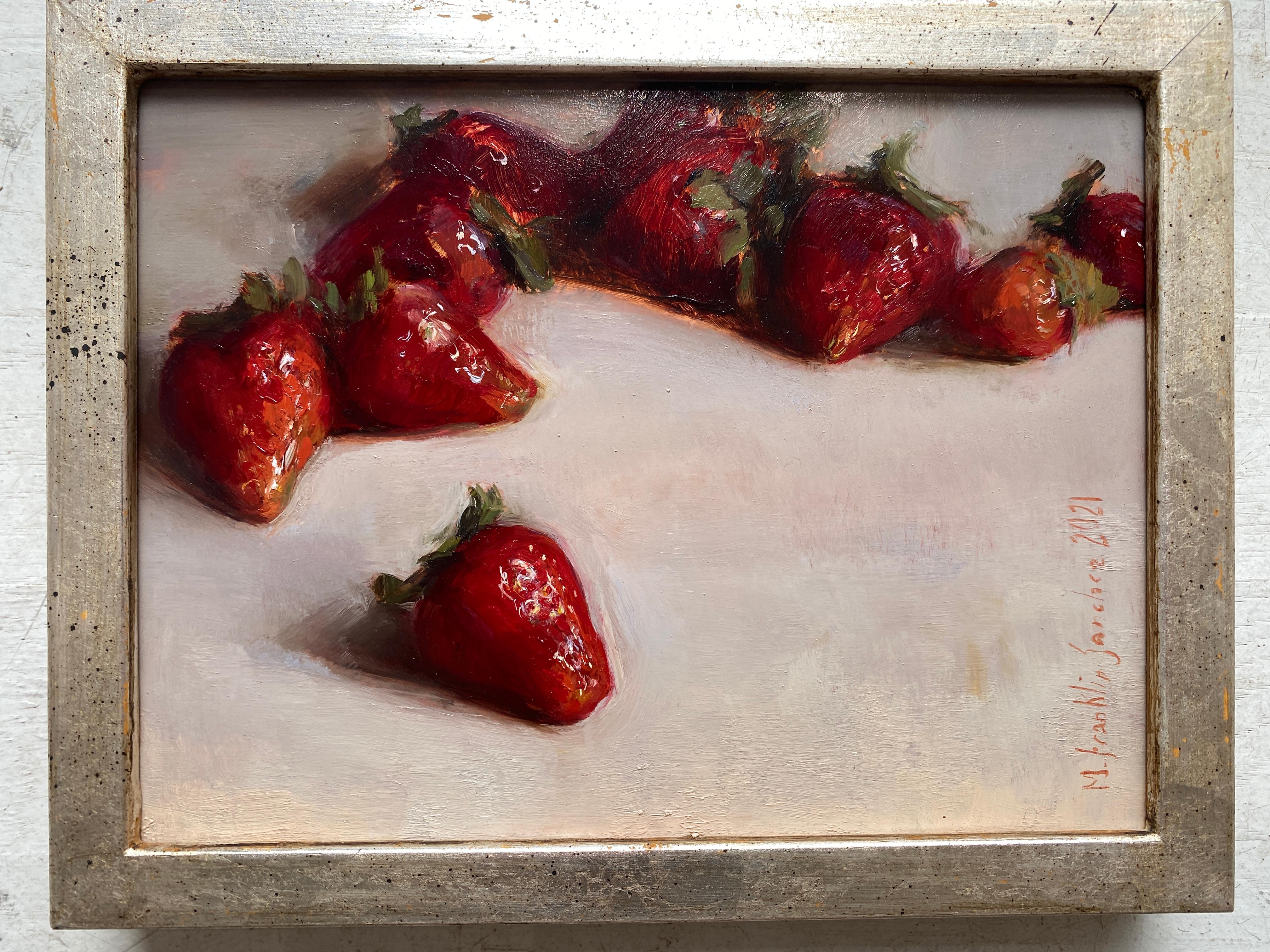 Strawberries - Painting by Melissa Franklin Sanchez