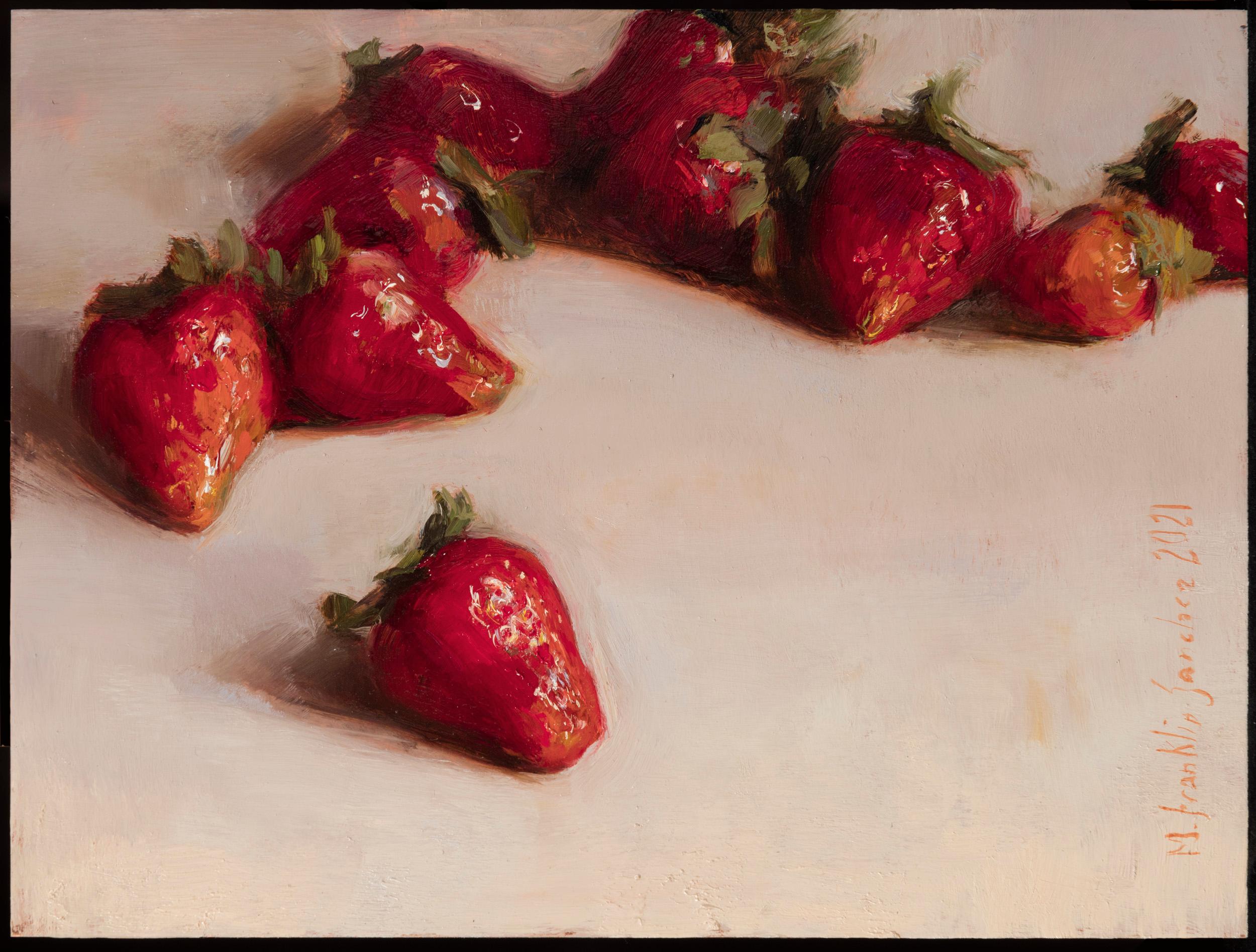 Melissa Franklin Sanchez Interior Painting - Strawberries