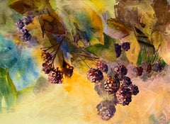 Blackberries, Original Painting