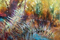 Revoltijo en el bosque, Pintura original