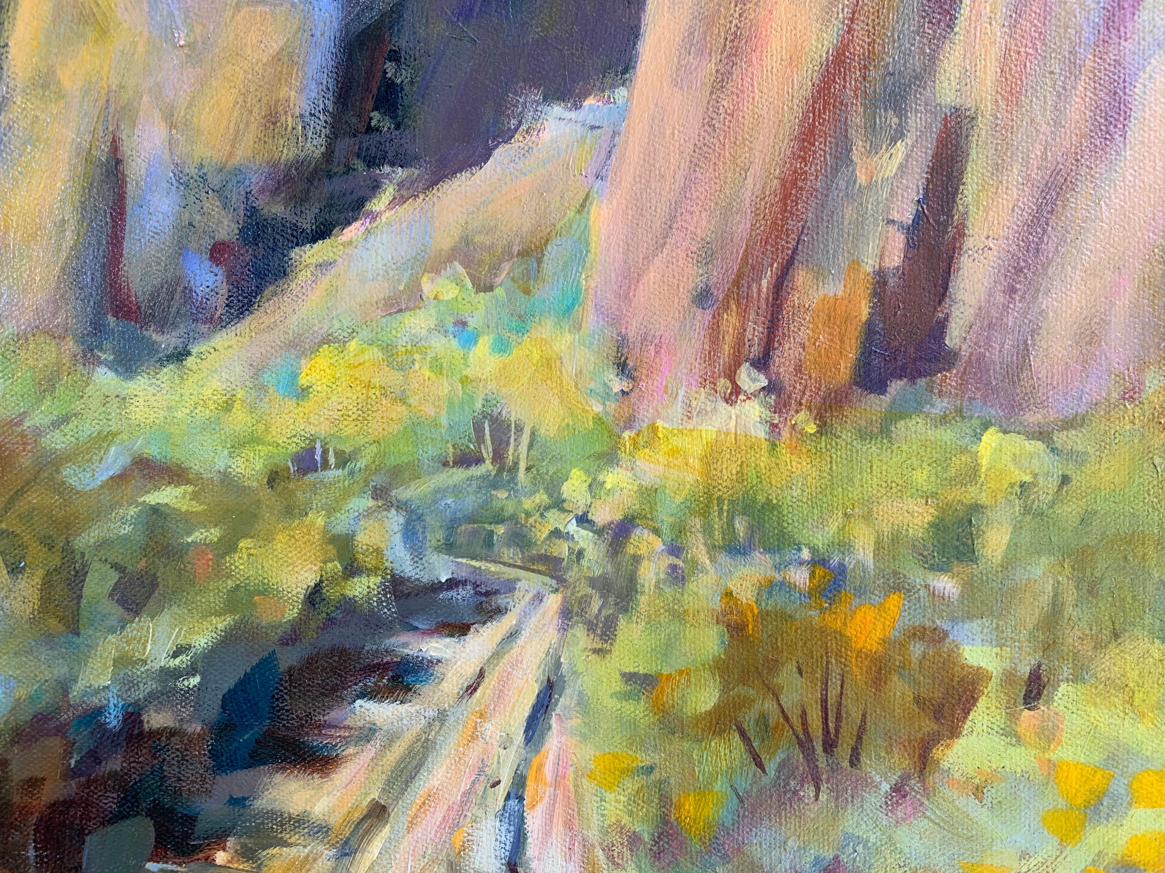 Camino a través del tiempo, Pintura original en venta 1