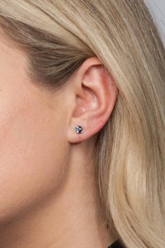 Melissa Kaye Hazel Sapphire Earrings