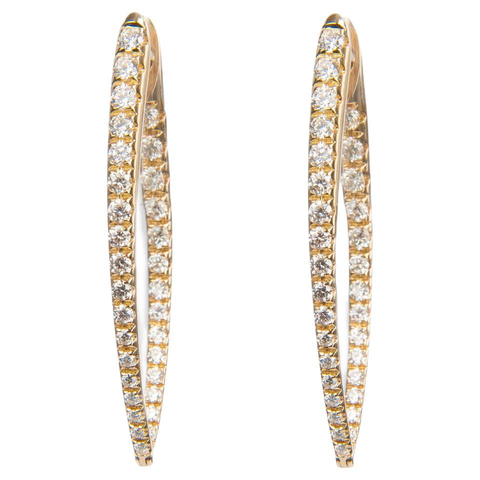 Tiffany and Co. Gem-Set Earrings For Sale at 1stDibs | tiffany xo earrings