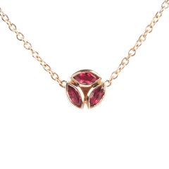 Melissa Kaye Ruby Hazel Necklace