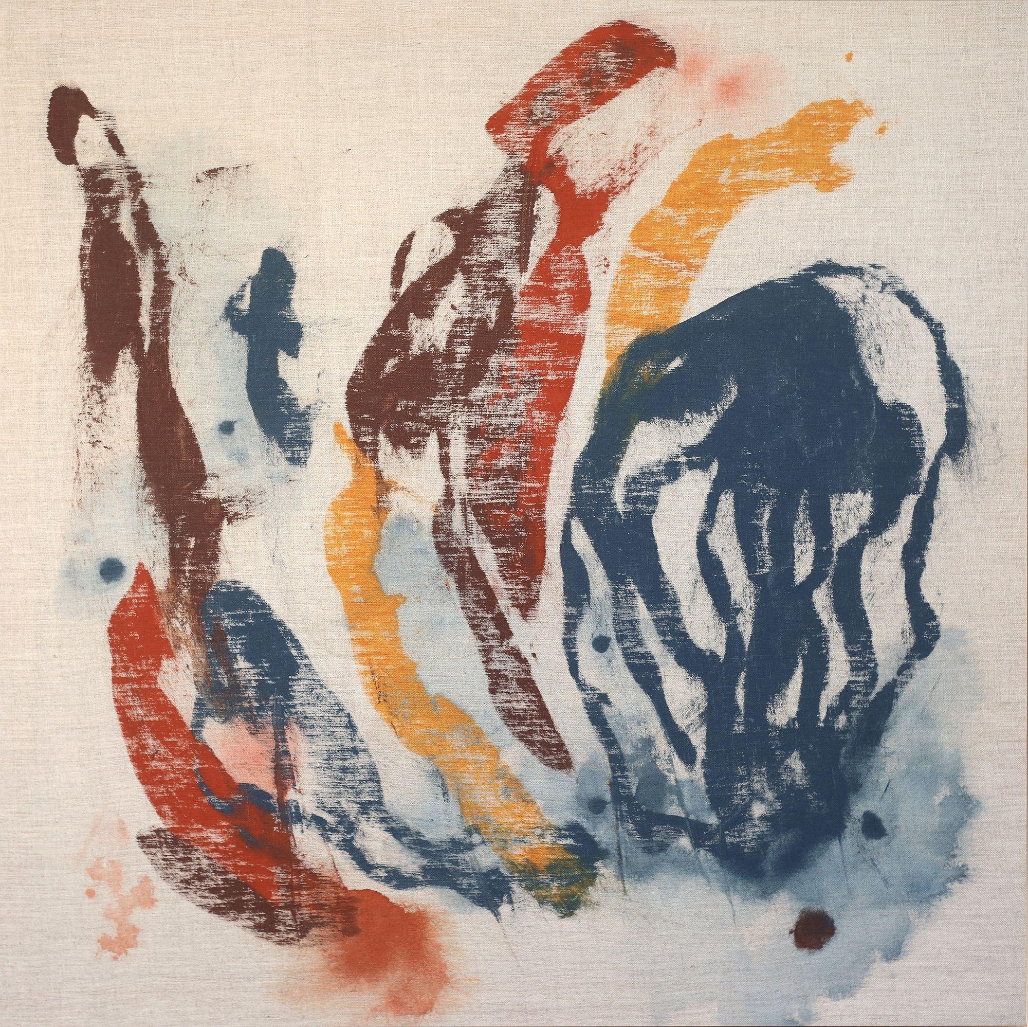 Abstract Painting di Melissa McGill - Be Wild - Selvaggio, Pittura, Acrilico su tela