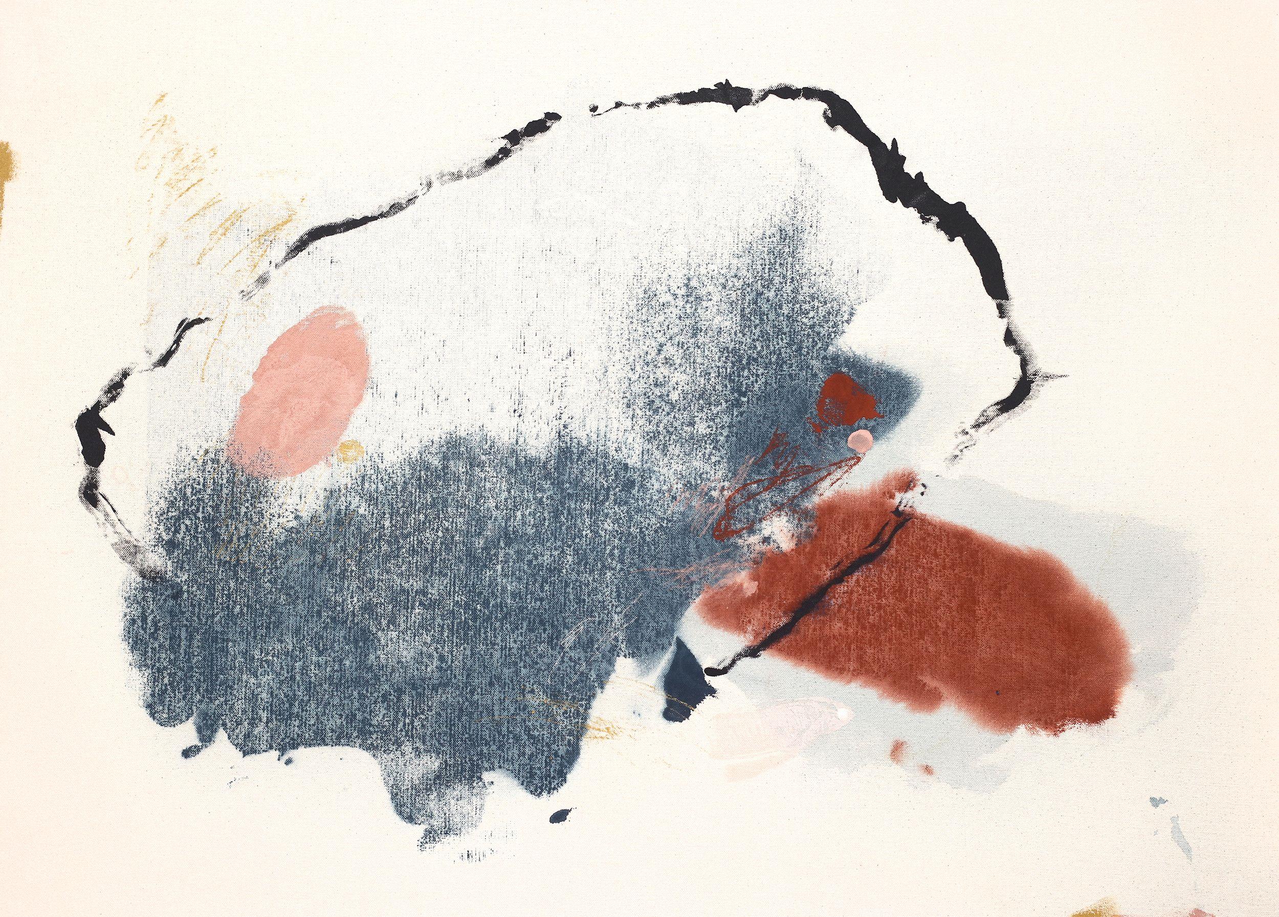 Melissa McGill Abstract Painting - Being Myself - Solitude, Painting, Acrylic on Canvas