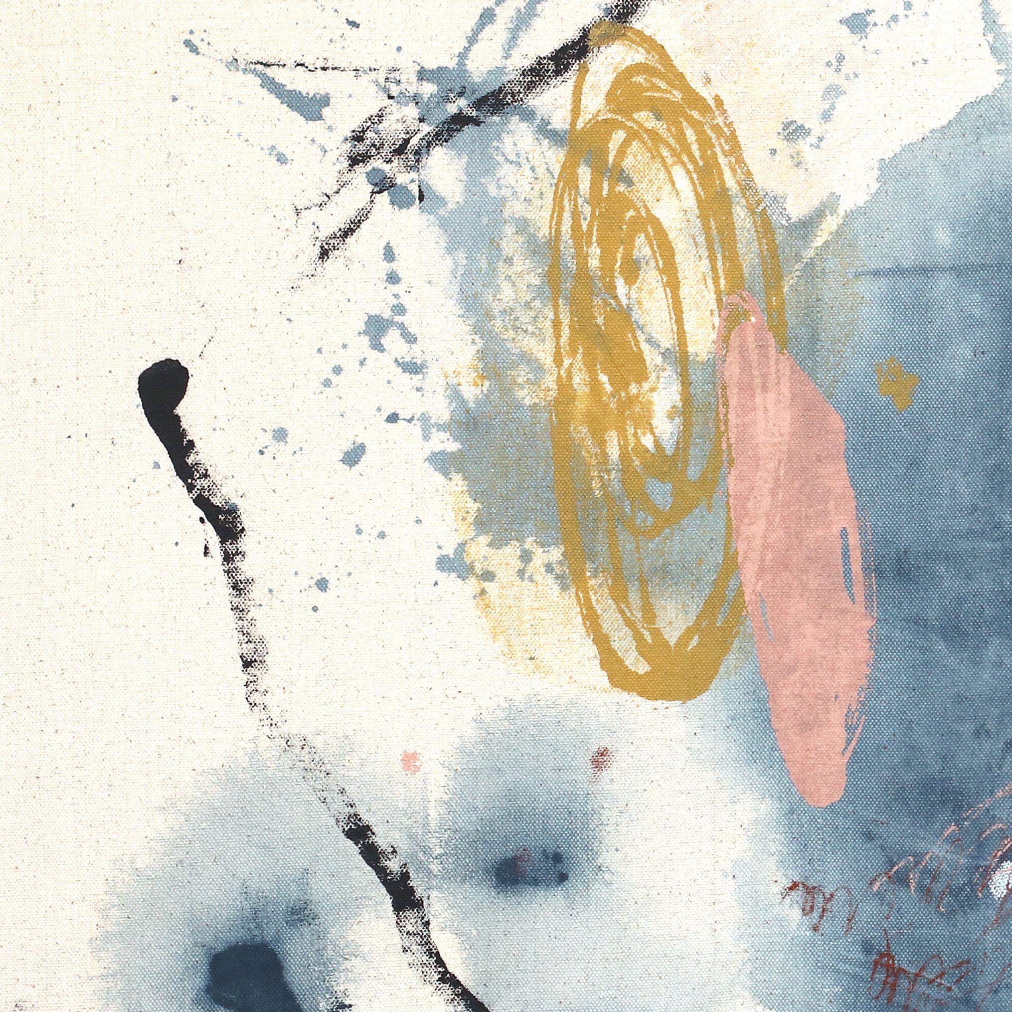 Proteggi la tua solitudine - Solitudine, Pittura, Acrilico su tela - Painting Astratto di Melissa McGill