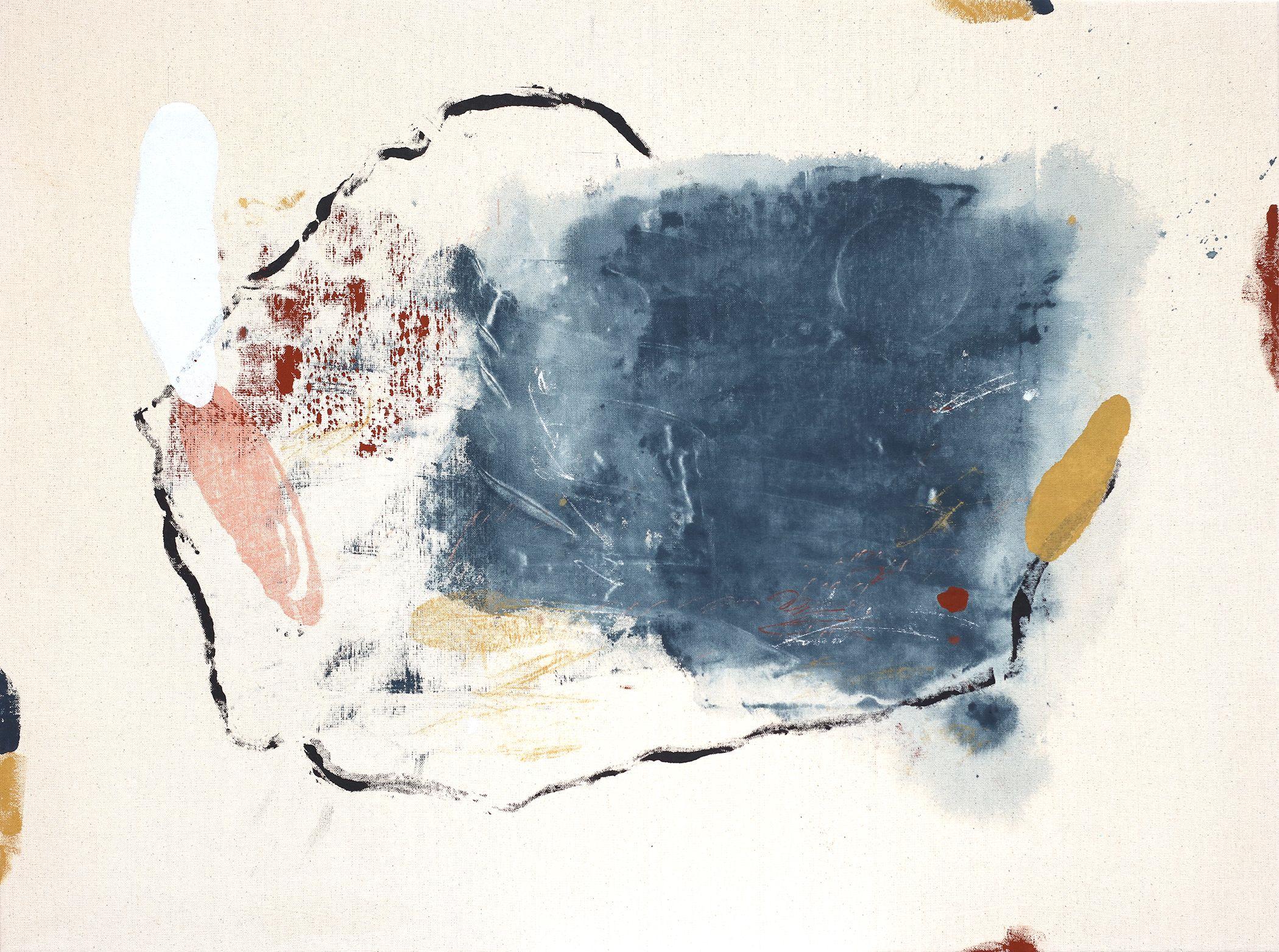 Melissa McGill Abstract Painting – Fall In Love – Einsamkeit, Gemälde, Acryl auf Leinwand