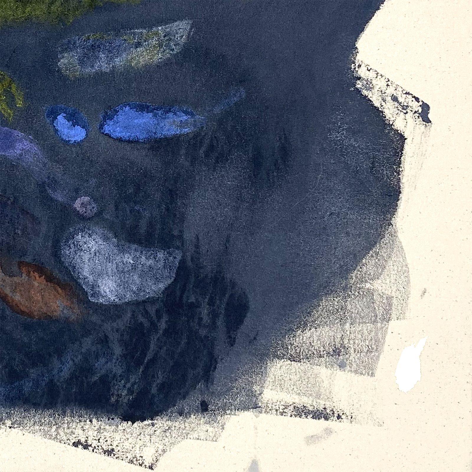 La primavera sta arrivando, Pittura, Acrilico su tela - Abstract Painting Beige di Melissa McGill