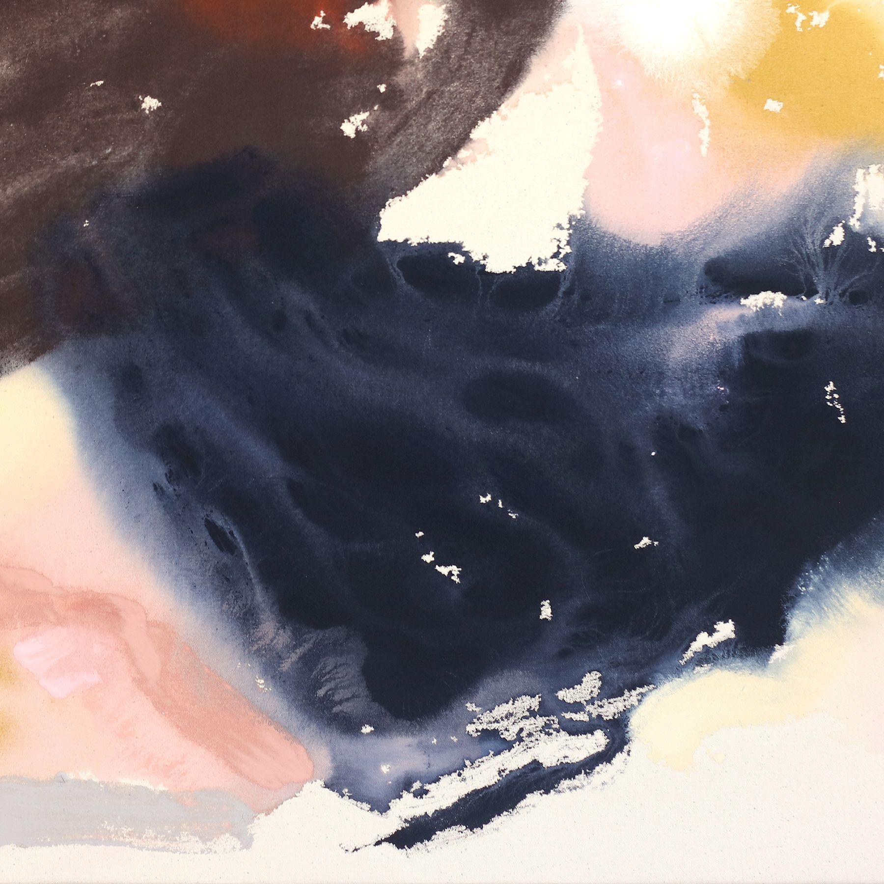 Viaggi n. 2, Pittura, Acrilico su tela - Painting Astratto di Melissa McGill