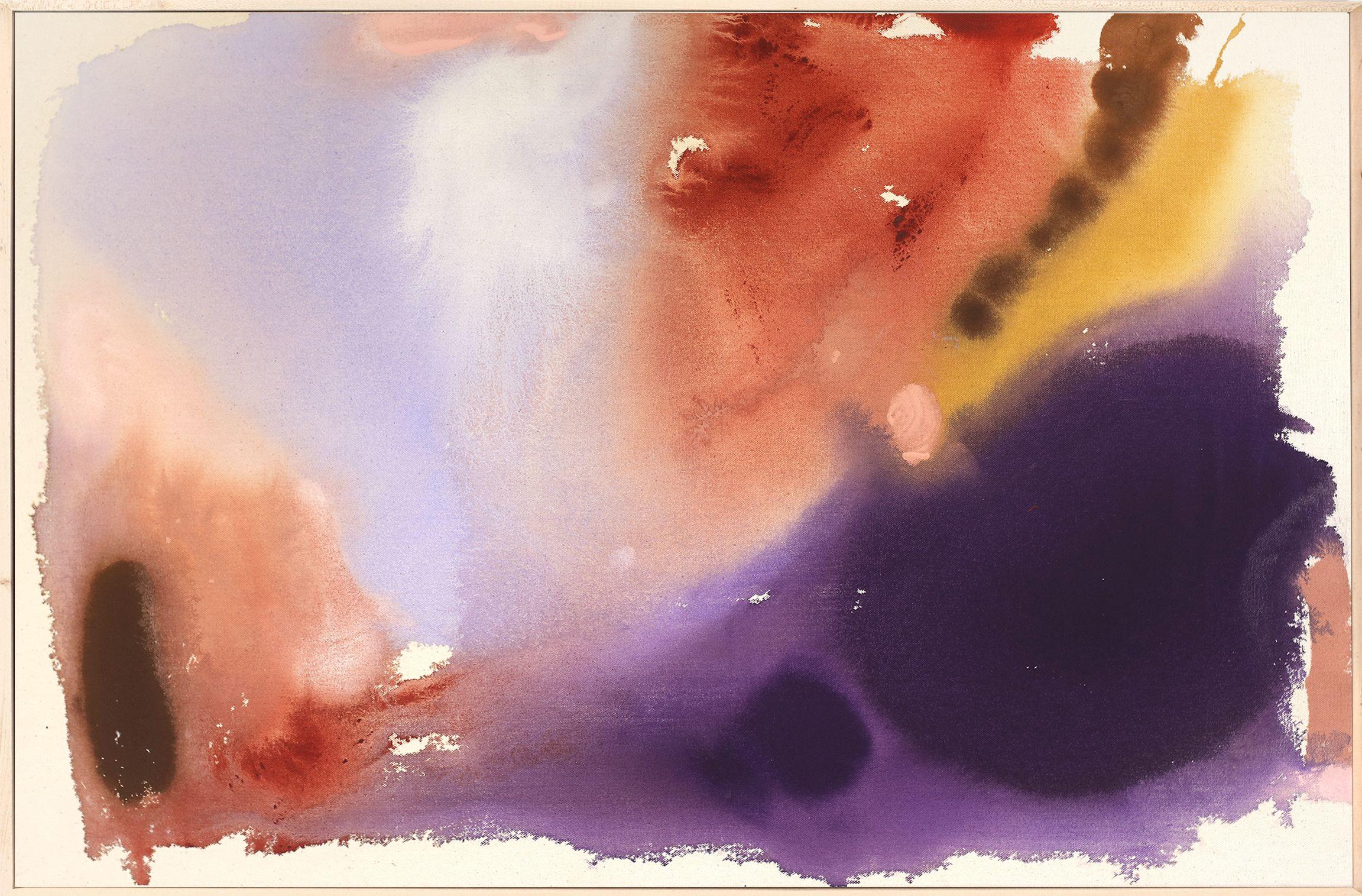 Viaggi n. 3, Pittura, Acrilico su tela - Painting di Melissa McGill