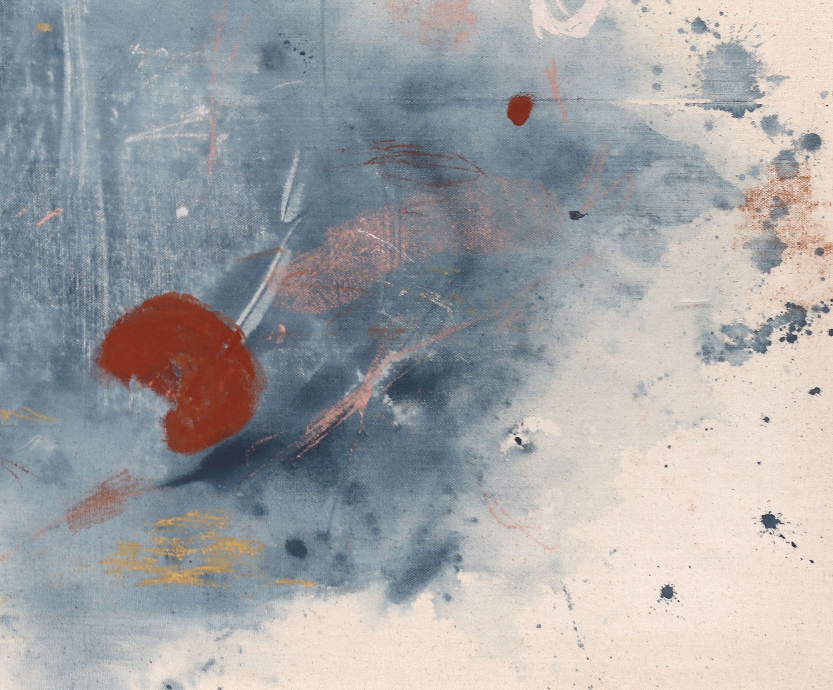 La vita in noi, Pittura, Acrilico su tela - Painting Astratto di Melissa McGill