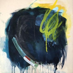 Midnight Blue, Painting, Acrylic on Canvas