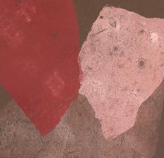 Peinture « Rainshadow No 3 », huile sur papier