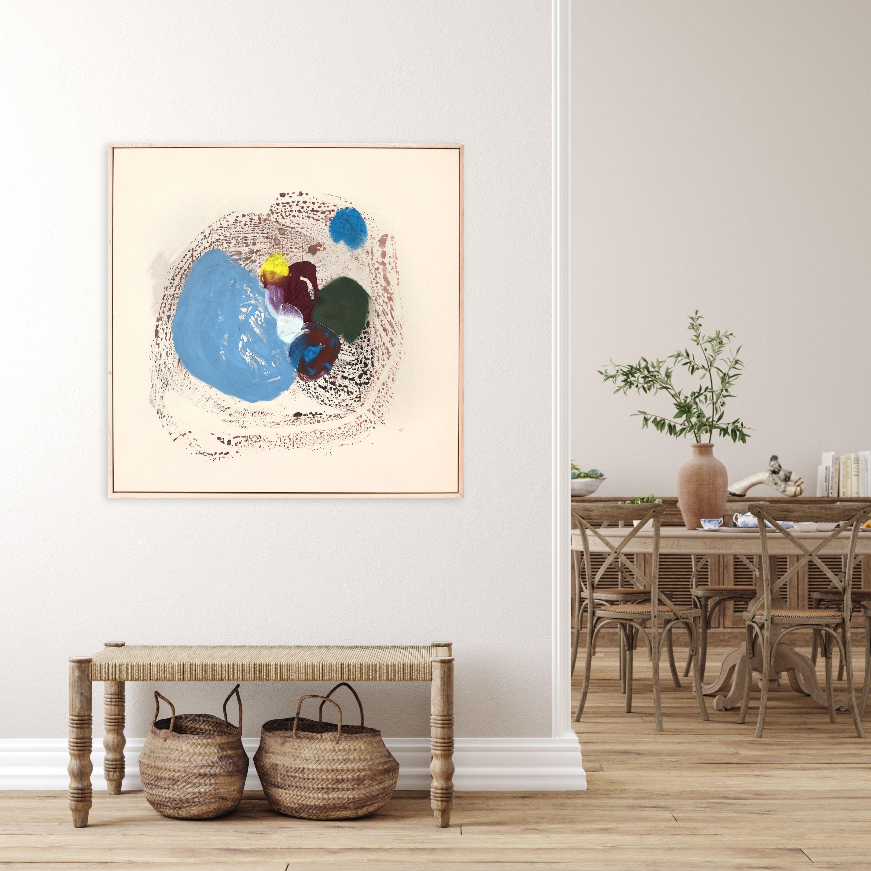 Fiori semoventi n. 2, Pittura, Acrilico su tela - Painting Astratto di Melissa McGill