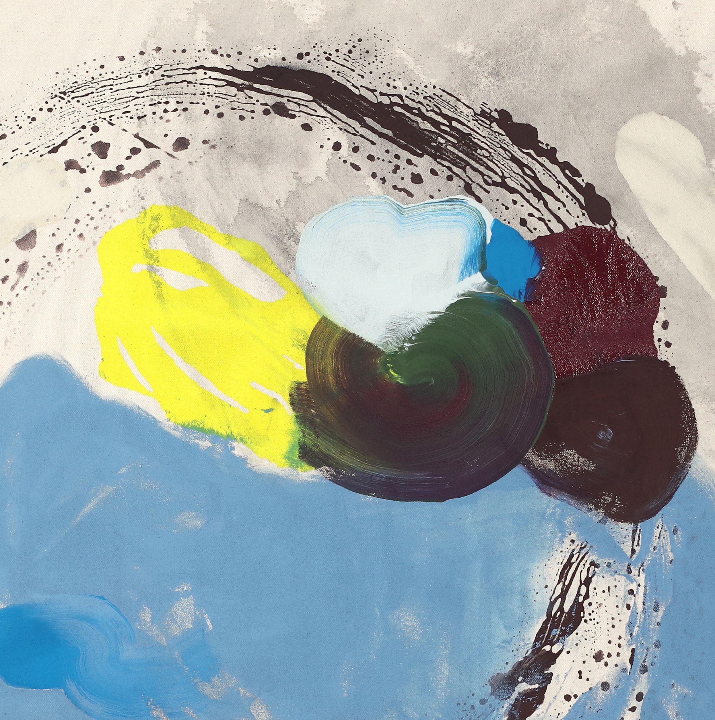 Fiori semoventi n. 3, Pittura, Acrilico su tela - Painting di Melissa McGill