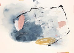 Solitärer Seevogel – Einsamkeit, Gemälde, Acryl auf Leinwand