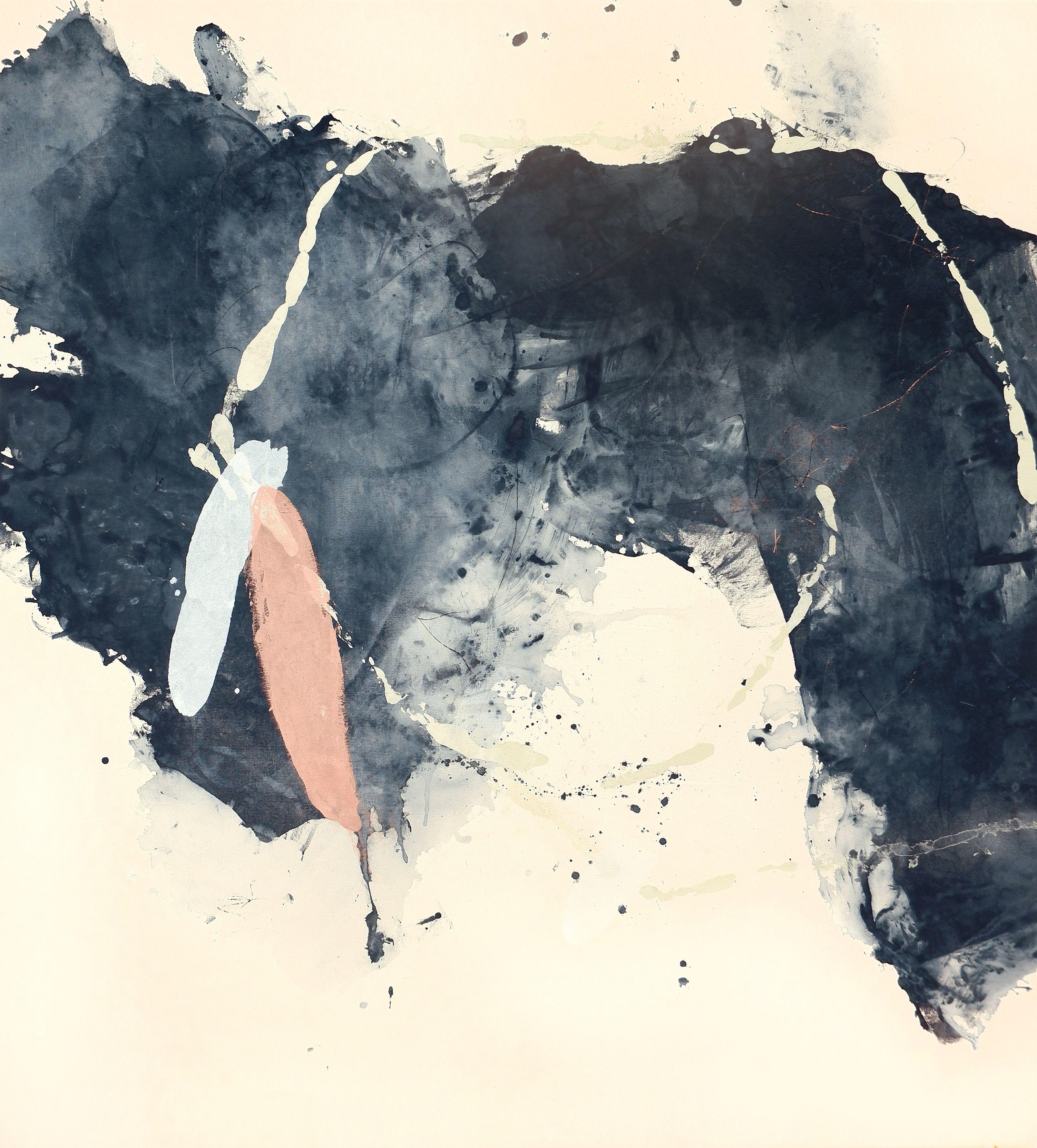 Abstract Painting di Melissa McGill - Un pezzo mancante, Pittura, Acrilico su tela