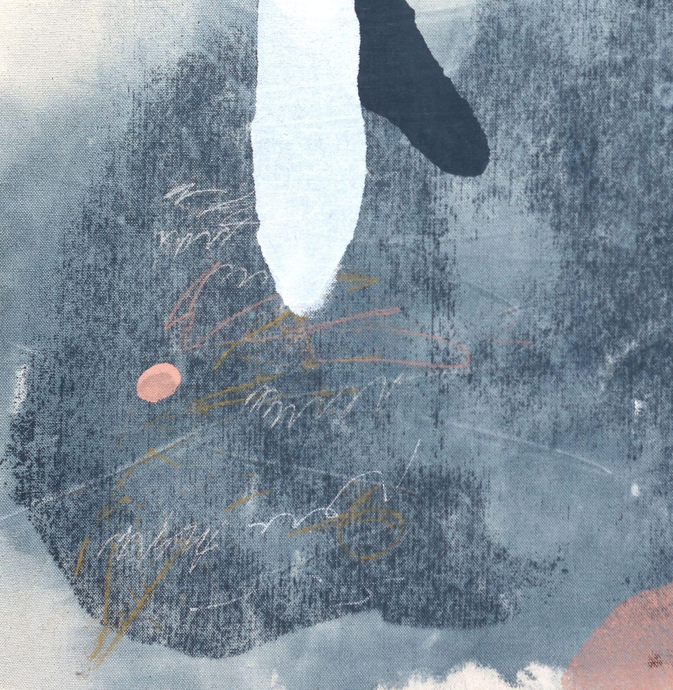 There Is A Wilderness - Soledad, Pintura, Acrílico sobre lienzo - Painting Abstracto de Melissa McGill